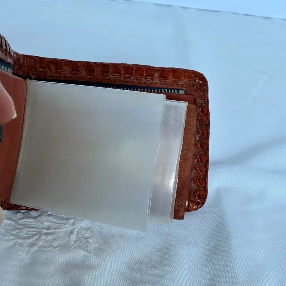 Vintage handcrafted leather